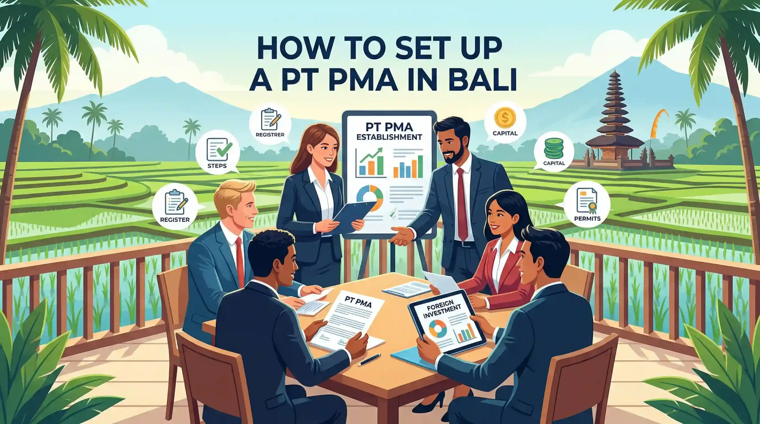 Pma Send Off PMA Bali – How to Set Up a PT PMA Company in Bali 2026 Guide